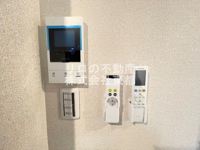 セキュリティ　訪問者が一目で分かるＴＶモニタ付インターホンです！