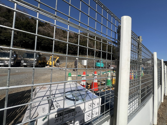 エントランス　～完成が楽しみ～