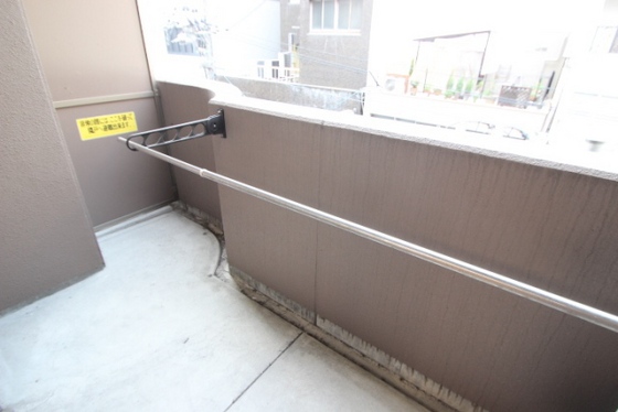 バルコニー　※別部屋の写真です