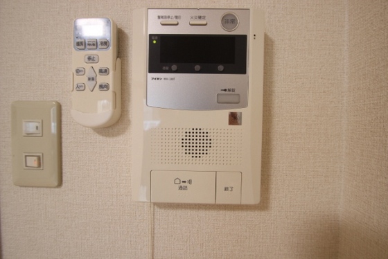 セキュリティ　※別部屋の写真です