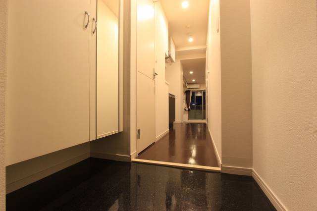 玄関　靴もたくさん入りますね