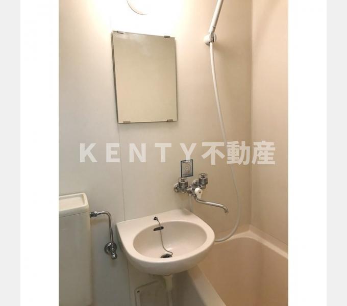 洗面設備　広い洗面スペース