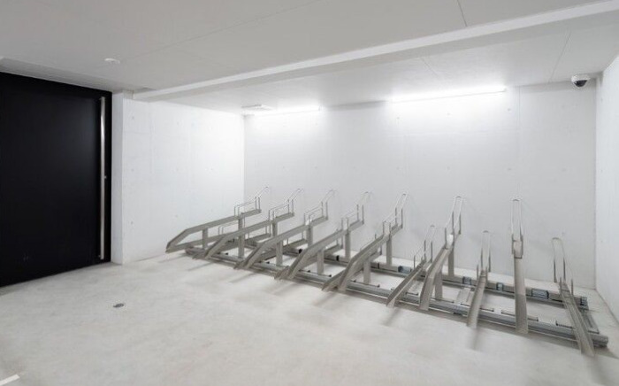 駐車場　駐輪場です