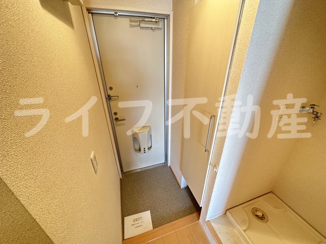 玄関　明るい玄関です