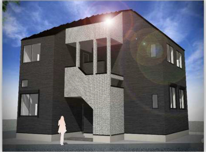 建物外観　完成予想パース