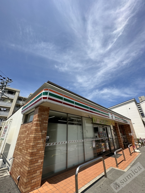 コンビニ　セブンイレブン大阪背戸口4丁目店、セブン品揃え豊富♪♪（コンビニ）まで248m
