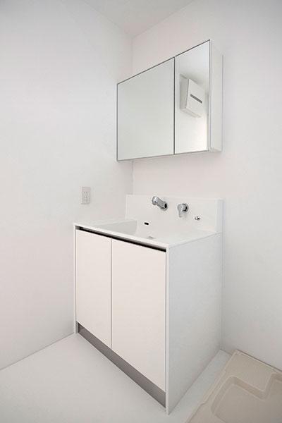 洗面設備　ピース コウセイ 北佐古 A棟 ※同タイプの室内写真です