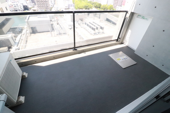 バルコニー　※別部屋の写真です