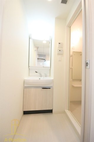 洗面設備　プレサンス江戸堀