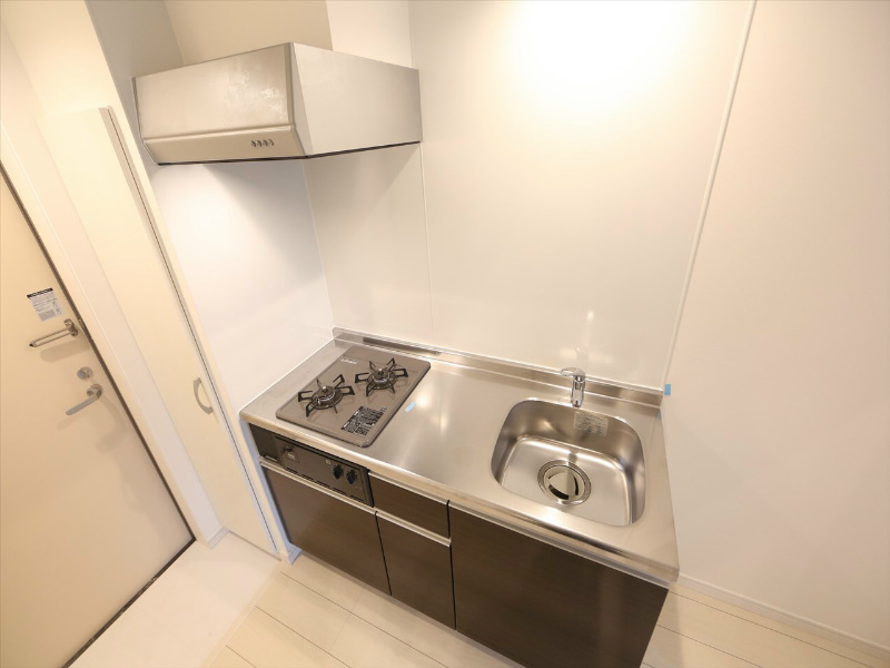 キッチン　システムキッチン（ガス2口コンロ付）
