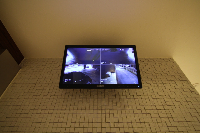 セキュリティ　防犯カメラあり！