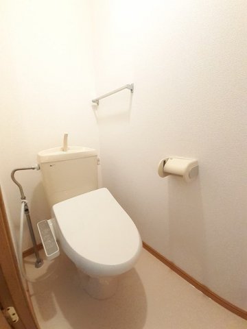 トイレ　ゆったりとした空間のトイレです
