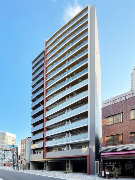 建物外観　外観は落ち着いています