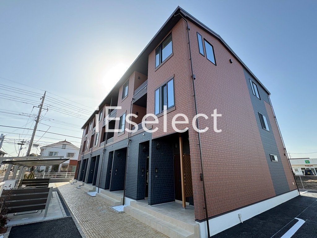 建物外観　２０２６年１月完成！都市ガス利用で経済的♪大切なペットと暮…