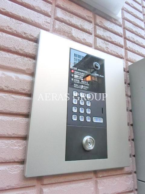 セキュリティ　モニター付きインターホン