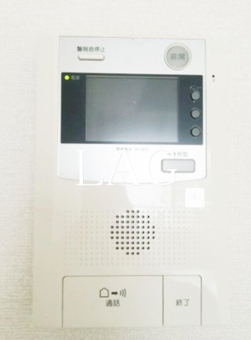 セキュリティ　モニターつきインターホンです。