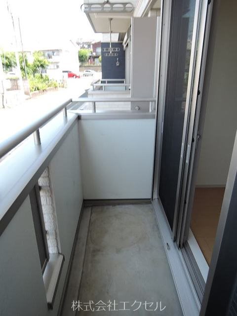 バルコニー　風通しの良いバルコニーです。