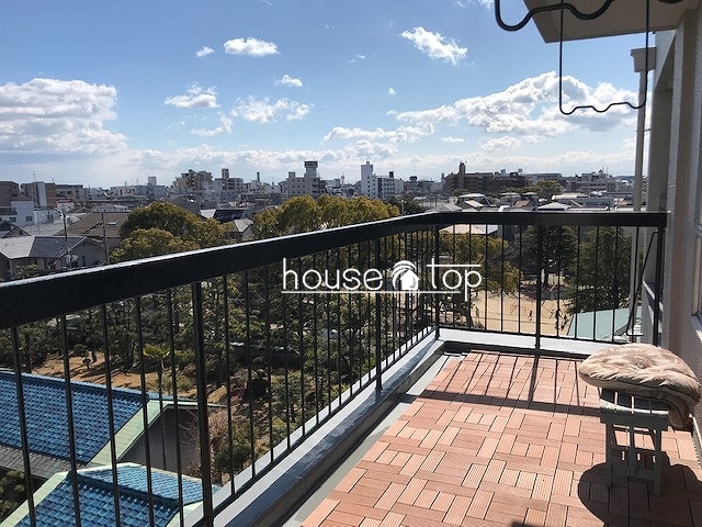 バルコニー　●気持ちの良いバルコニーですよ！