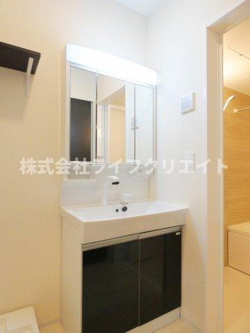 洗面設備　※同ハウスメーカー施工既存物件（イメージ写真）