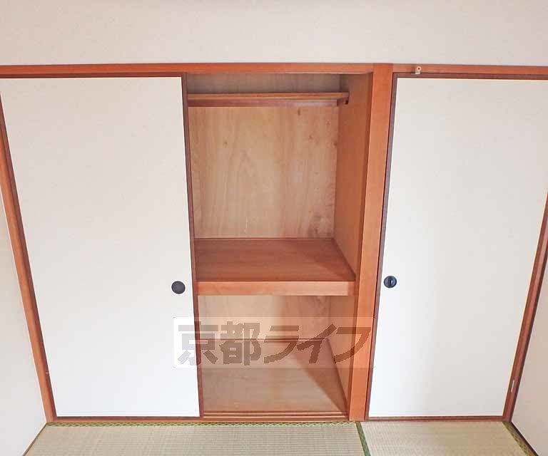 収納　押入収納です。