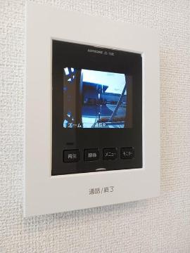 セキュリティ　カメラ付インターホン
