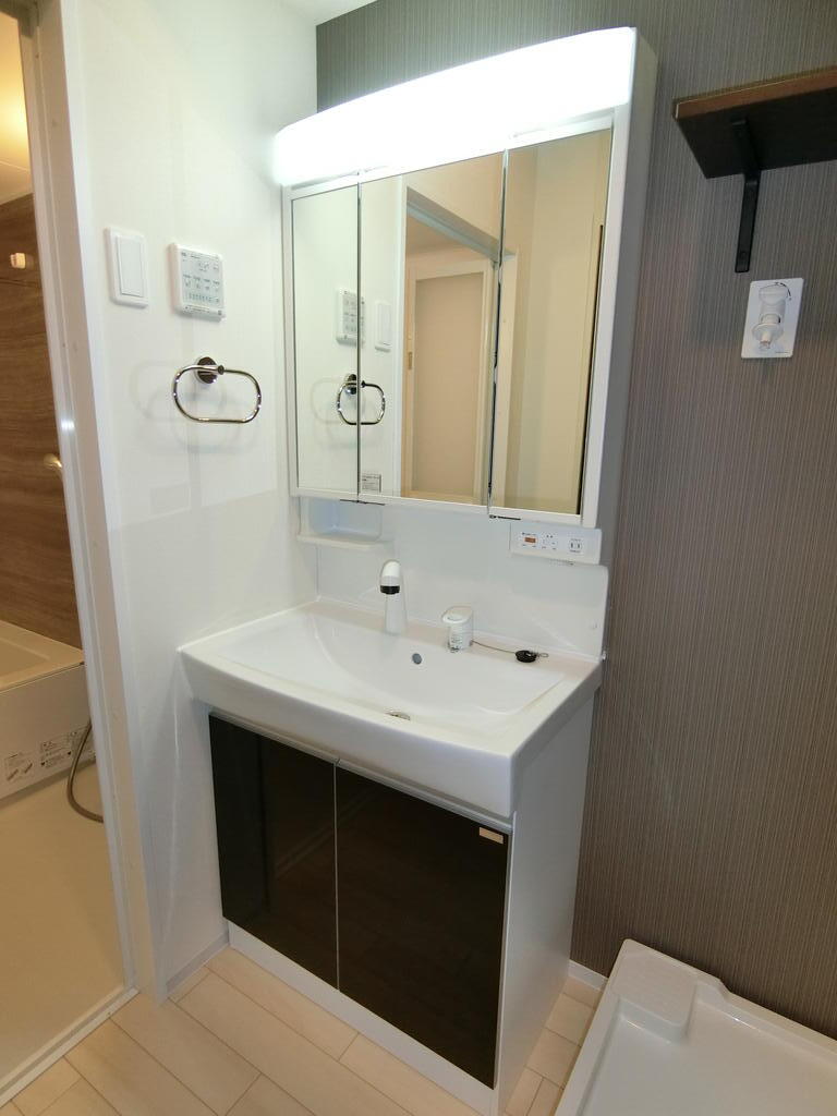 洗面設備　同型の間取りです。
