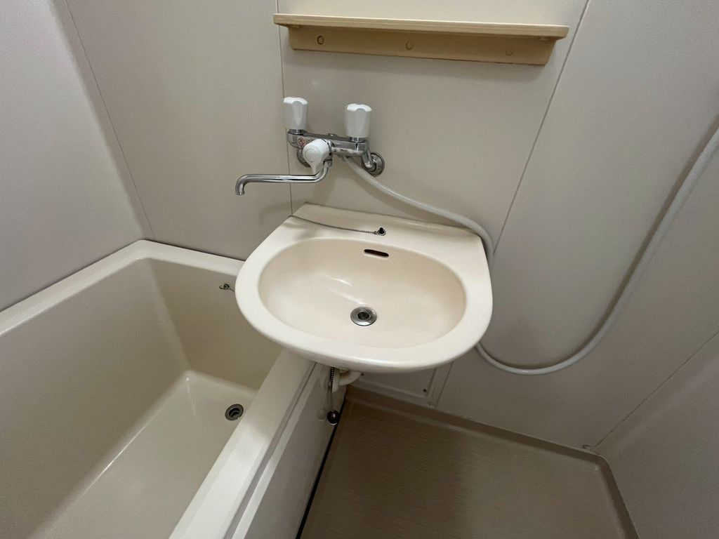 洗面設備　～室内洗濯機置き場～