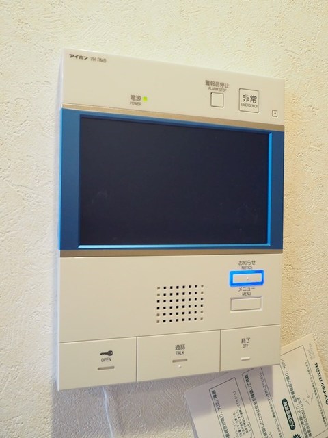 セキュリティ　参考写真　ＴＶモニターホン