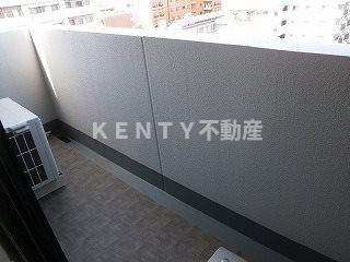 バルコニー　落ち着いた時間を過ごせるバルコニーです