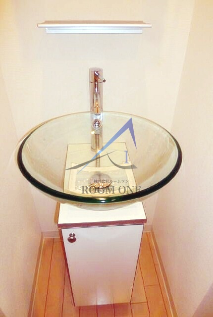 洗面設備　洗面台です。