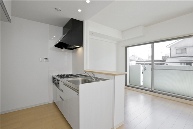 キッチン　きれいなキッチンです