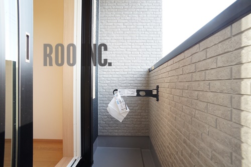バルコニー　写真は反転のお部屋です