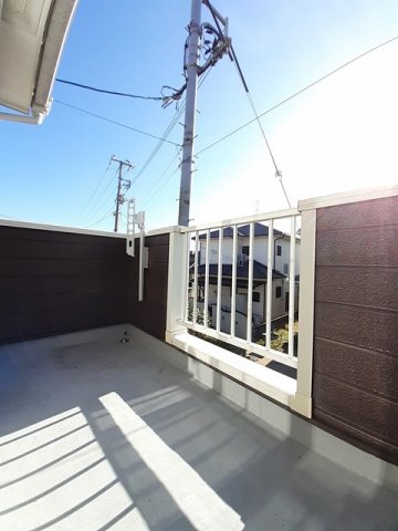 バルコニー　バルコニー付きです