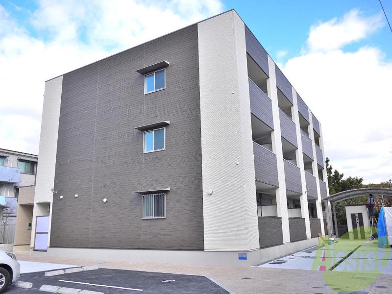 建物外観　豊中市「Ｌｅ　Ｃｉｅｌ　Ｂｌｅｕ」