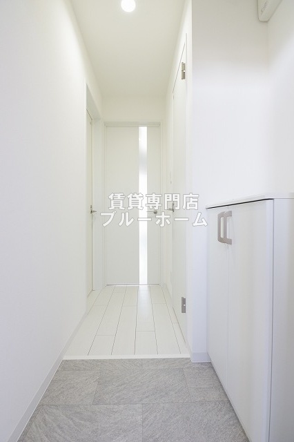 玄関　奥行きのある玄関！