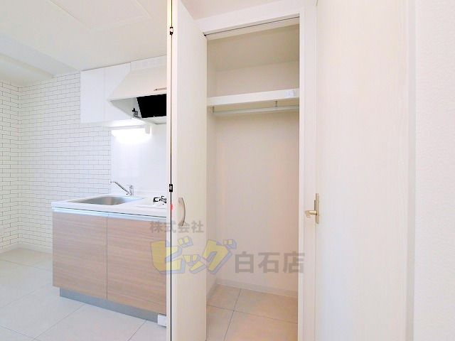 収納　クローゼット付きです♪