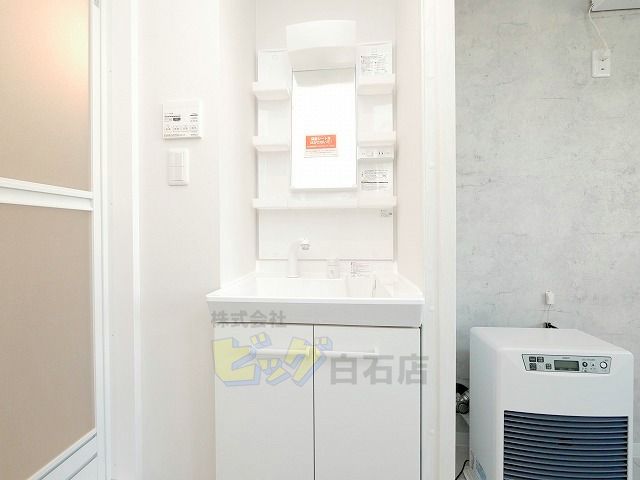 洗面設備　シャンプードレッサー完備しています♪