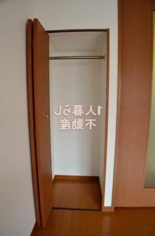 収納　クローゼットです