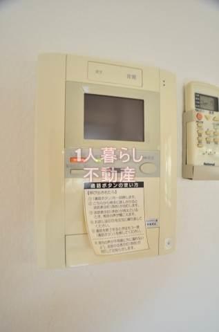 セキュリティ　インターホンです