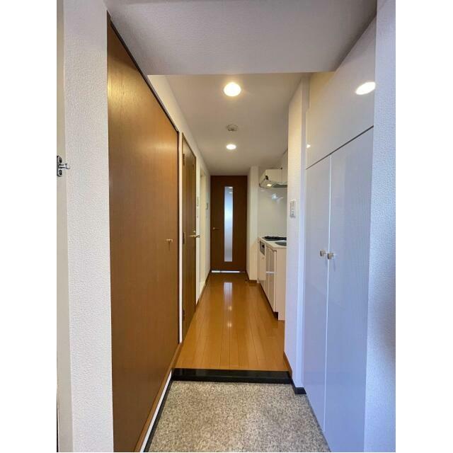 玄関　玄関から室内へ向けての眺望です