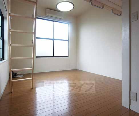 居室・リビング　ロフト付きの部屋です。