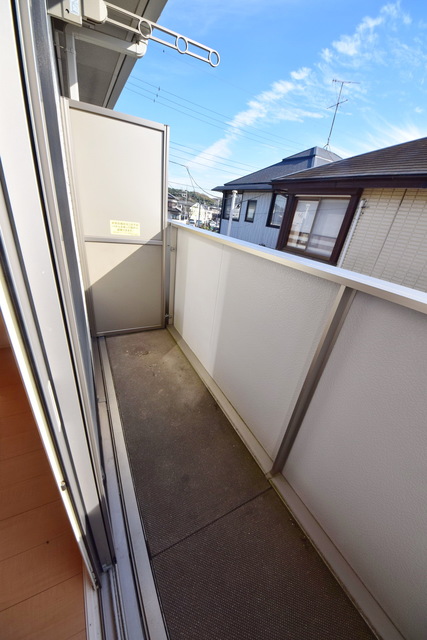 バルコニー　～洗濯物干そうっ～