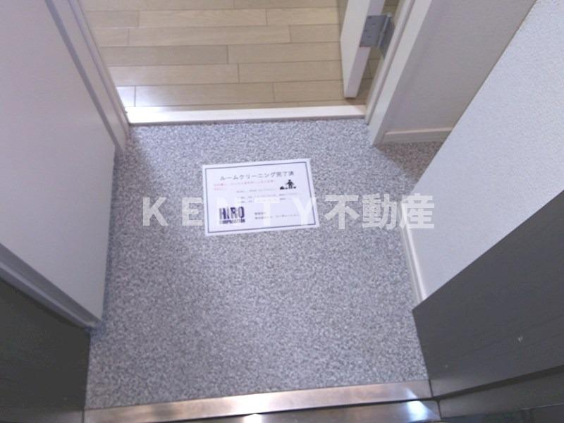 玄関　明るい玄関です