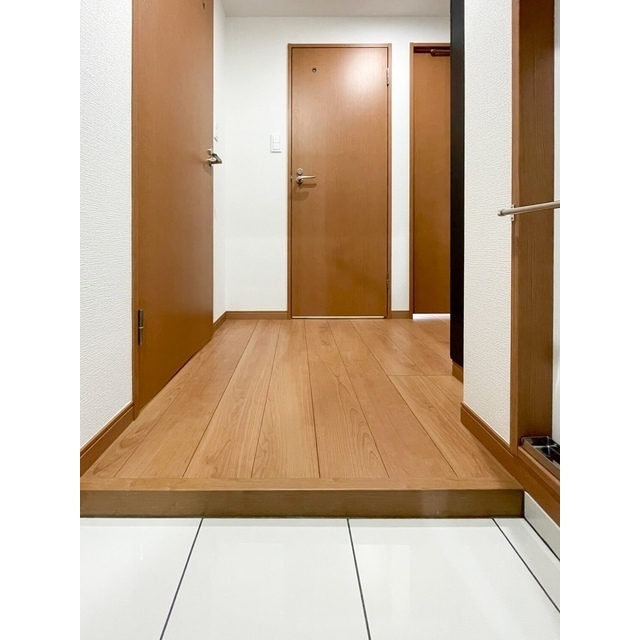 玄関　落ち着いた玄関です