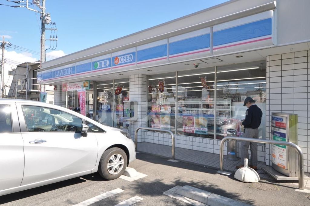 コンビニ　ローソン谷河内町2丁目店（コンビニ）まで350m