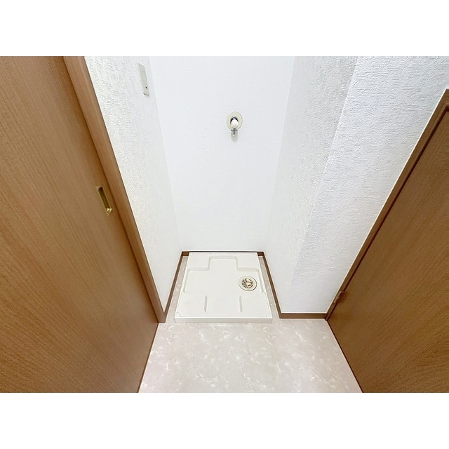 その他　洗濯機は洗面所に