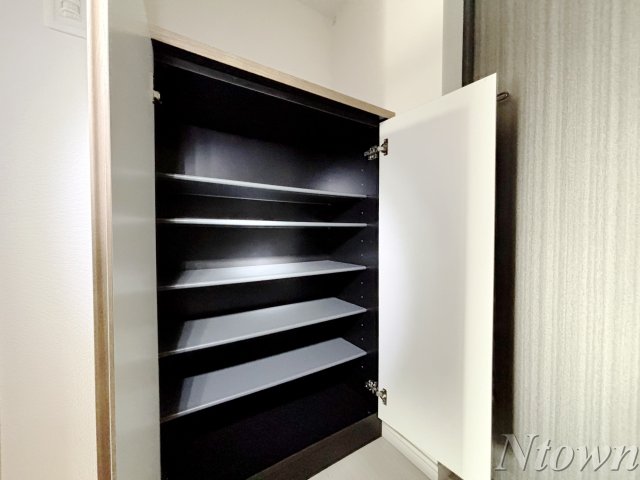 収納　十分な収納スペースがあります