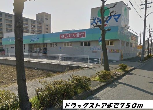 ドラックストア　ドラッグスギヤマ（ドラッグストア）まで750m