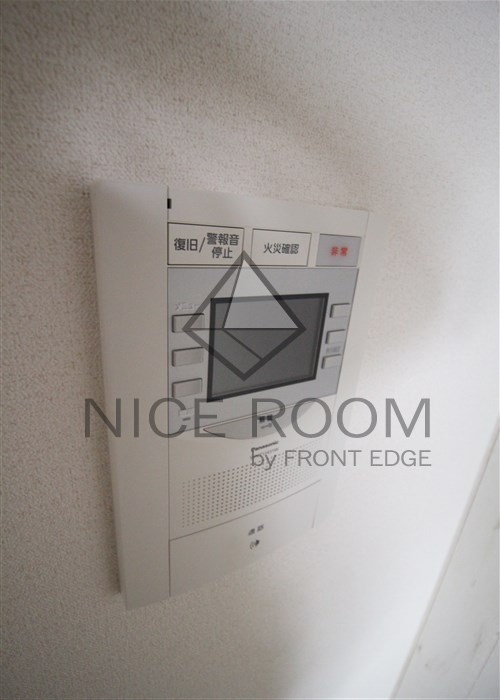 セキュリティ　プレサンス松屋町ヴェルデス　モニター付きインターホン