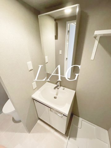 洗面設備　洗面台です。